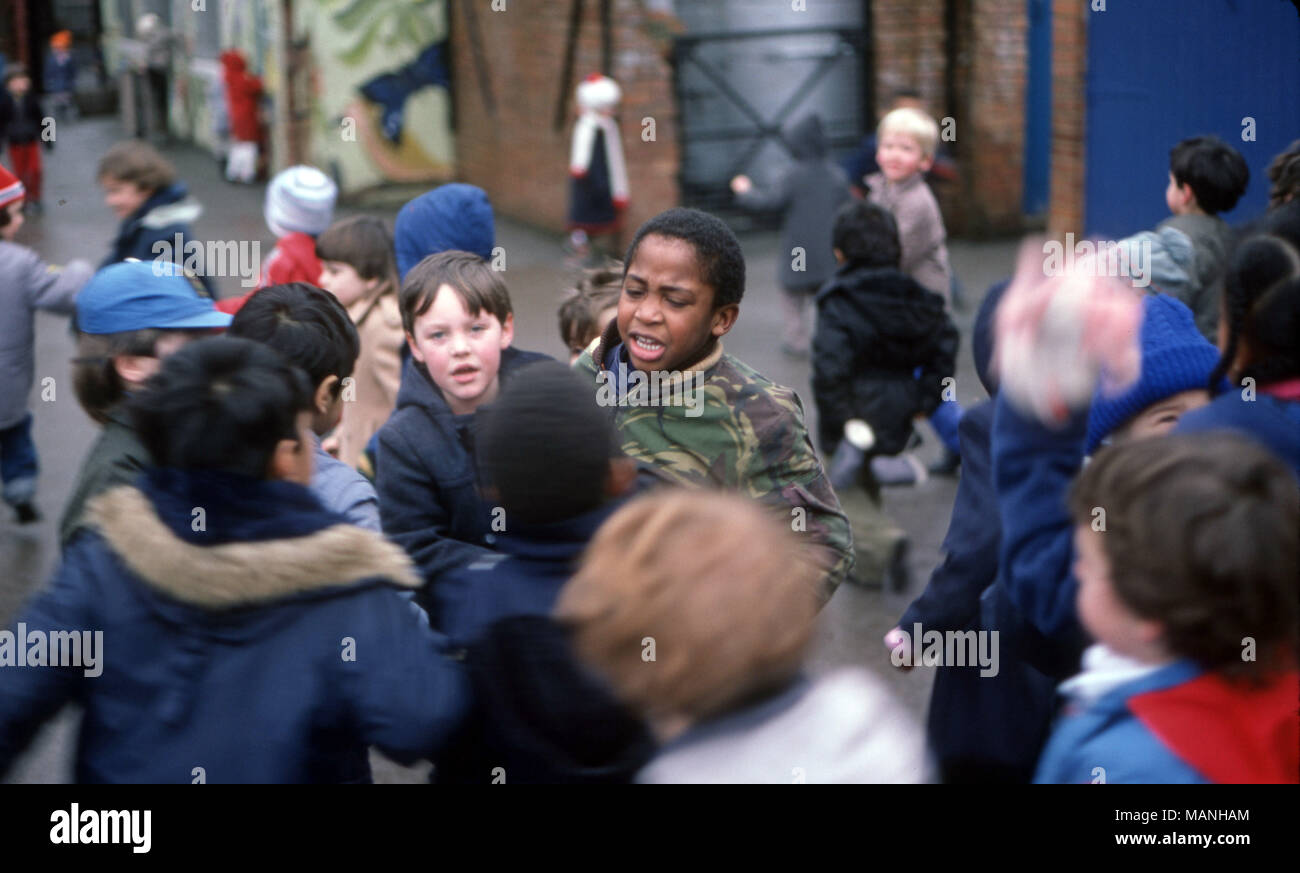 L'intimidation à l'école primaire Banque D'Images
