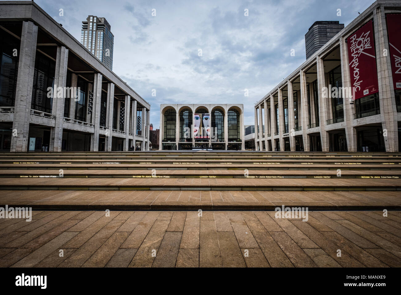 Le Lincoln Center for the Performing Arts, Manhattan, New York, NY, États-Unis d'Amérique. USA Banque D'Images