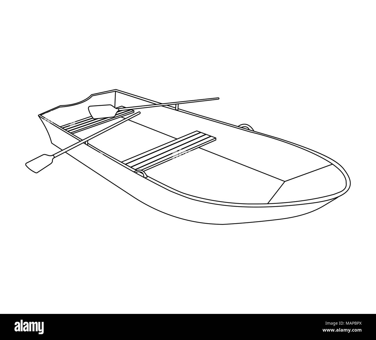 Voile télévision d'icône et de signer. Contours Vector Illustration. Illustration de Vecteur