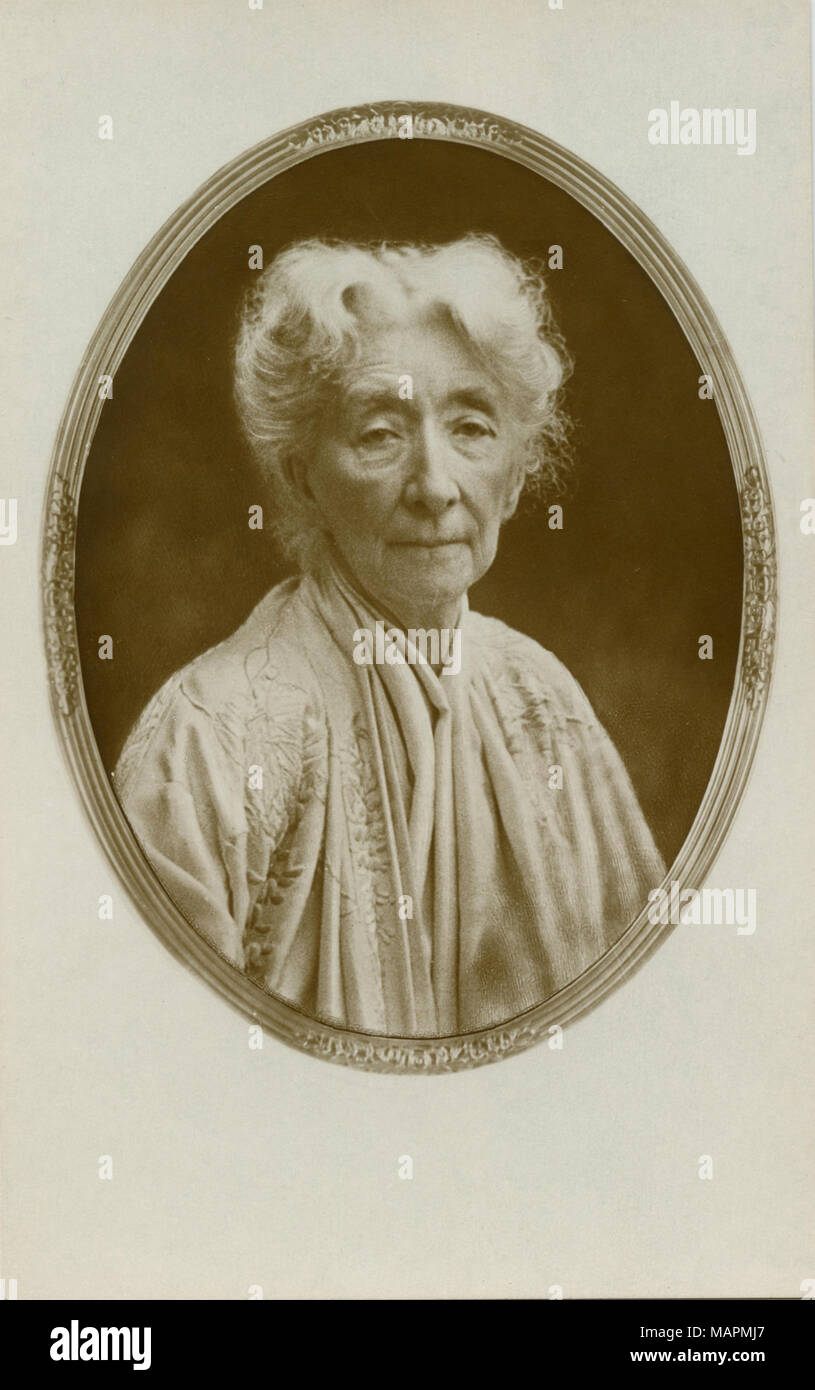 Vieille dame : Portrait, publié 1910 Banque D'Images