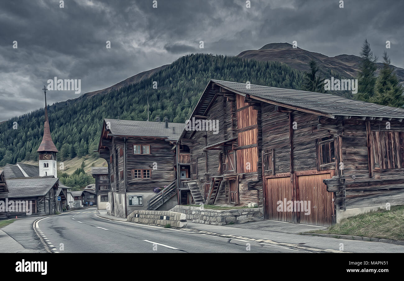 Suisse Banque D'Images