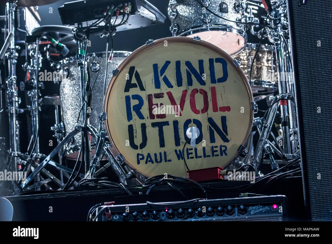 Paul Weller en live au Centre international de Bournemouth Banque D'Images