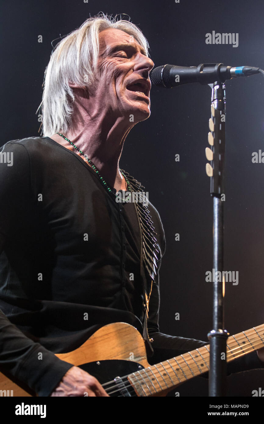 Paul Weller en live au Centre international de Bournemouth Banque D'Images