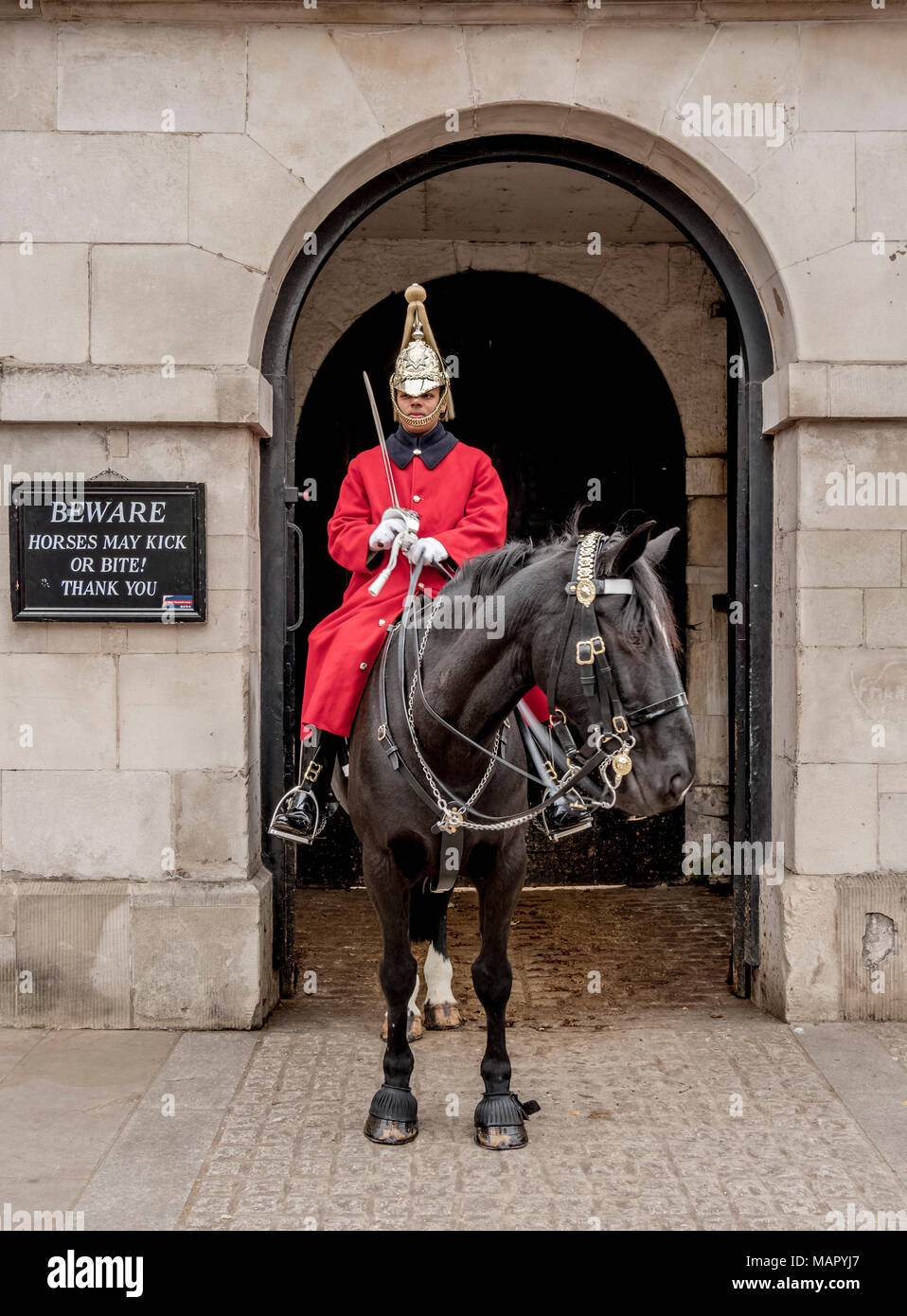 Horse Guard, Londres, Angleterre, Royaume-Uni, Europe Banque D'Images