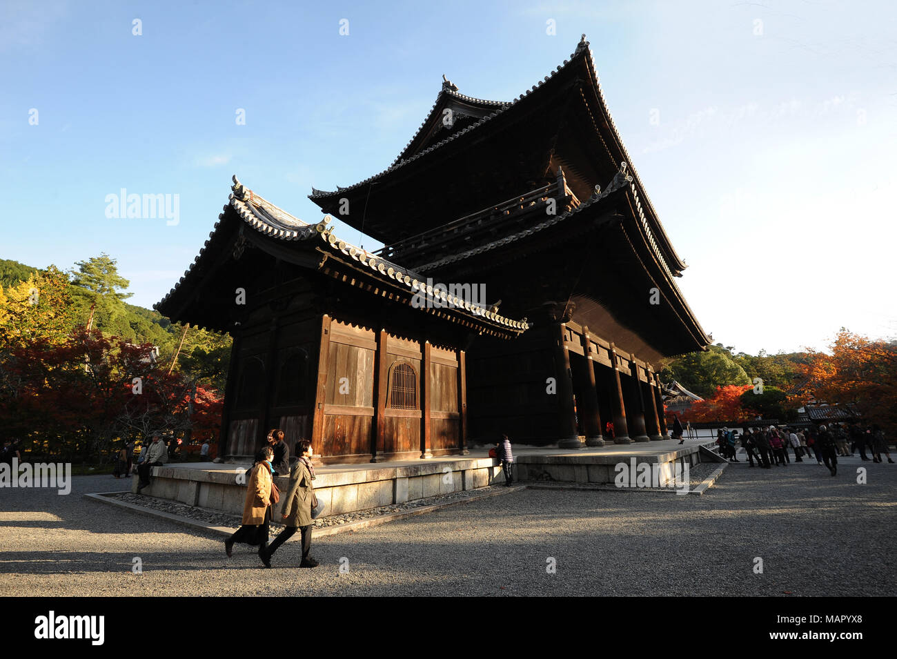 Nanzenji Temple, Temple de la tête à l'intérieur de la secte Rinzai du Bouddhisme Zen japonais, Kyoto, Japon, Asie Banque D'Images