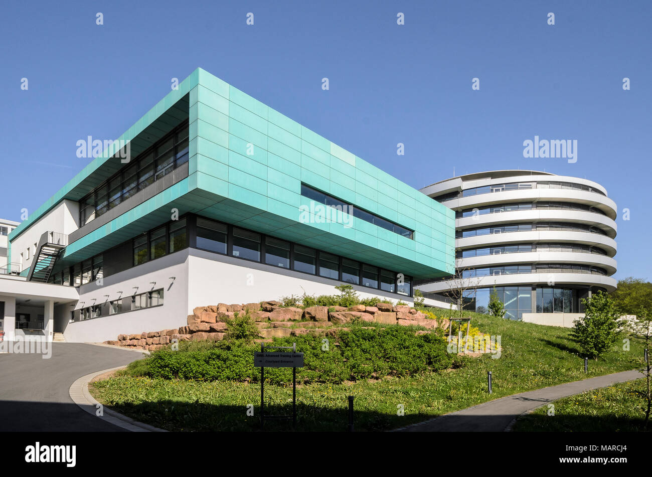 Centre de formation continue des Europäischen Laboratoriums für Molekularbiologie, Heidelberg, Bade-Wurtemberg Banque D'Images