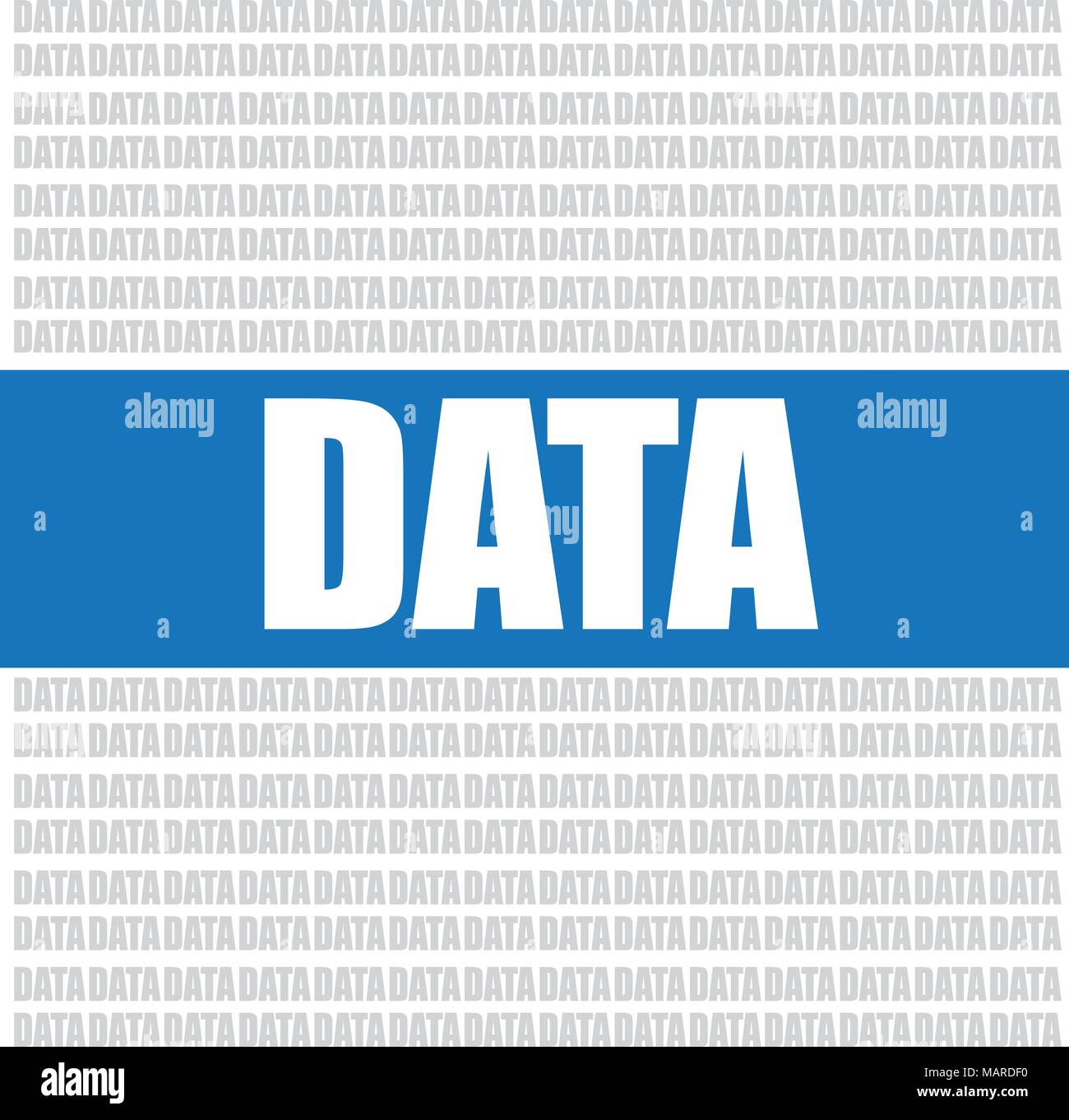 Mot de données, vector background Illustration de Vecteur