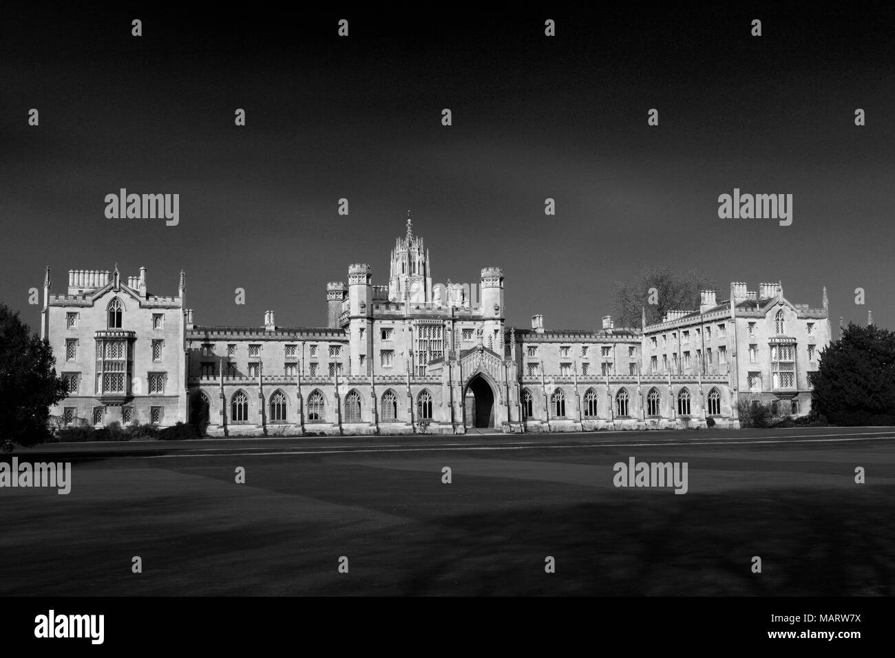 St John's College, Cambridge, bâtiments Ville Cambridgeshire, Angleterre, RU Banque D'Images