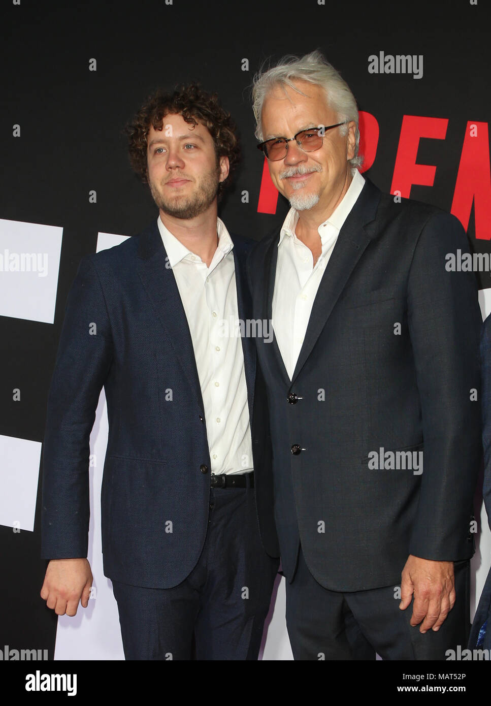 WESTWOOD, CA 3 avril Jack Henry Robbins, Tim Robbins, lors de la