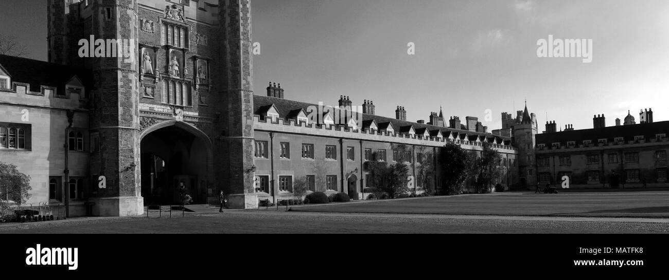 Vue d'été de Trinity College, Cambridge, bâtiments Ville Cambridgeshire, Angleterre, RU Banque D'Images