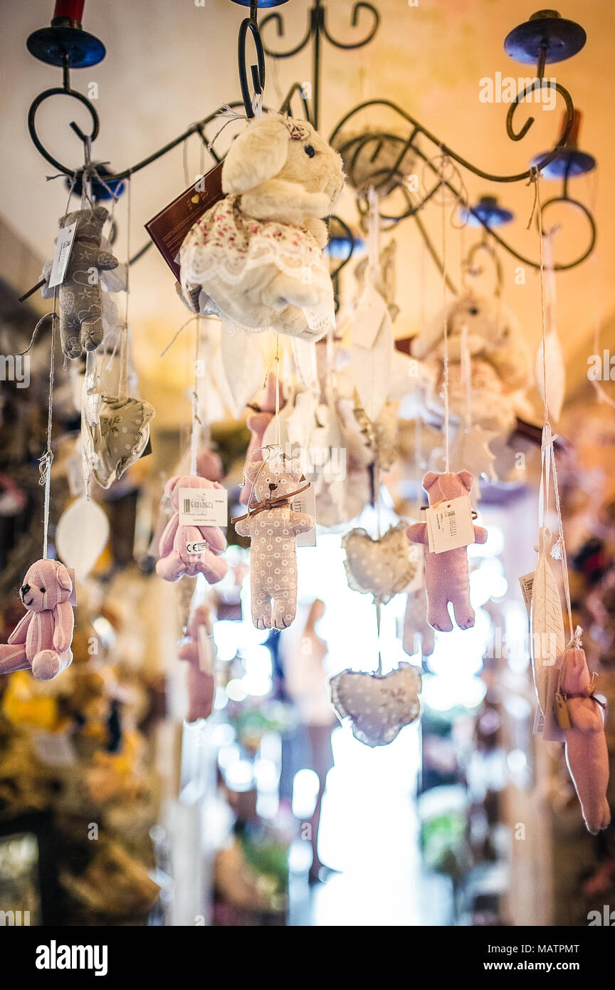 Petit carrousel jouets mous Banque D'Images
