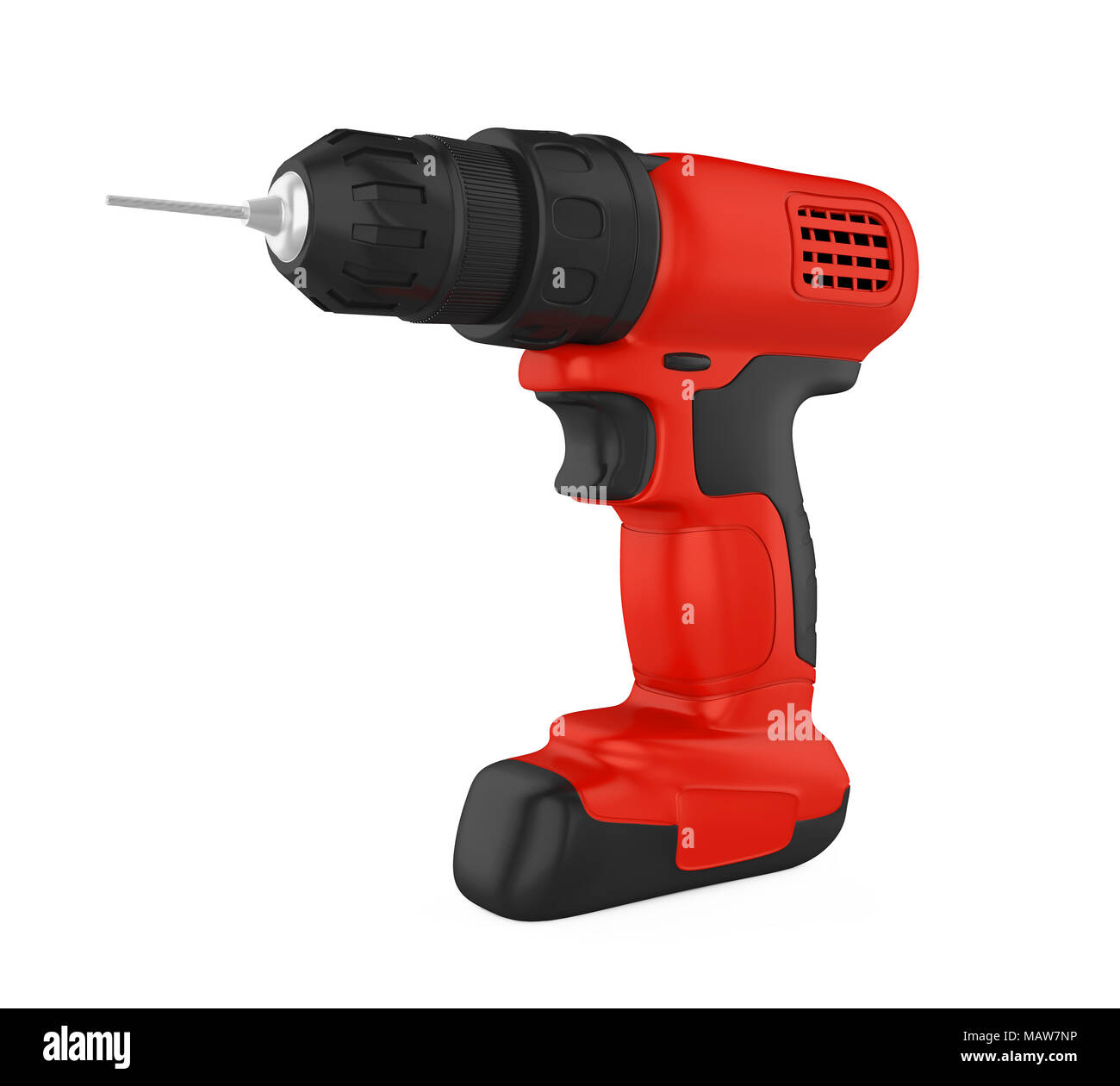 Perceuse sans fil isolé Banque D'Images