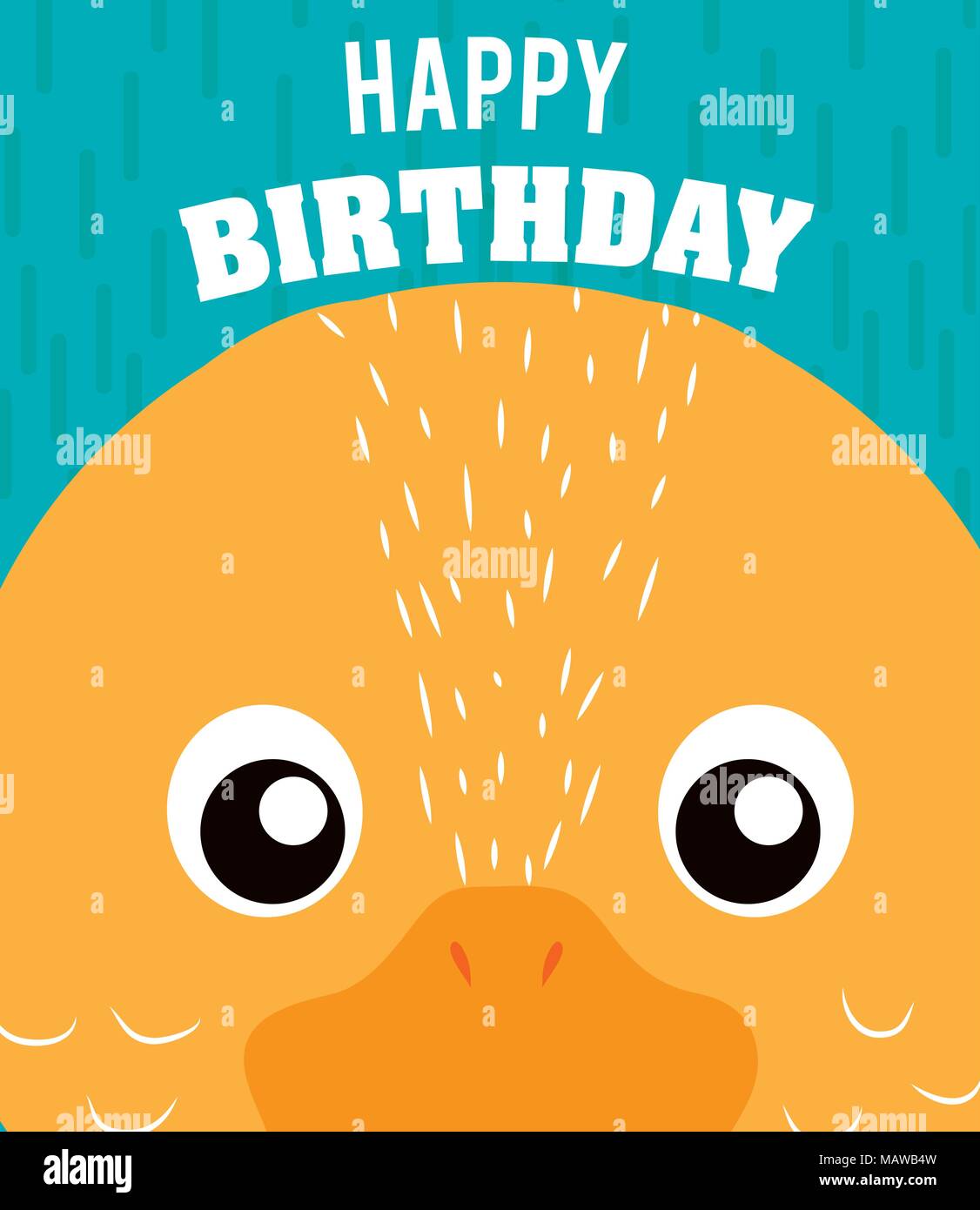 Carte Joyeux Anniversaire Canard Image Vectorielle Stock Alamy Carte Joyeux Anniversaire Canard Image Vectorielle Stock Alamy
