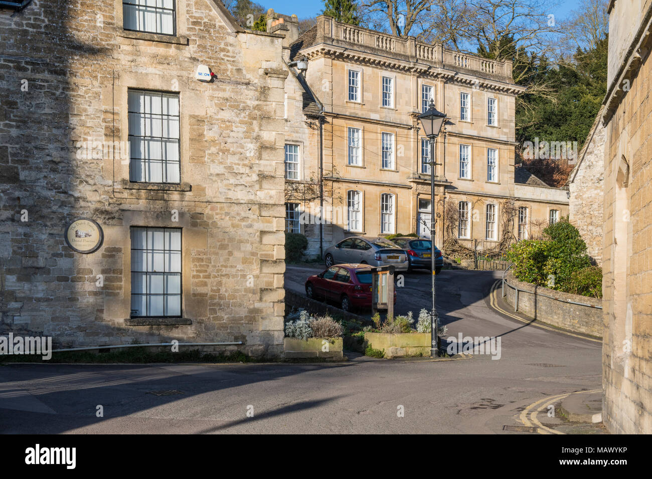 Bradford on Avon, une ville rurale dans le Wiltshire en Angleterre Banque D'Images