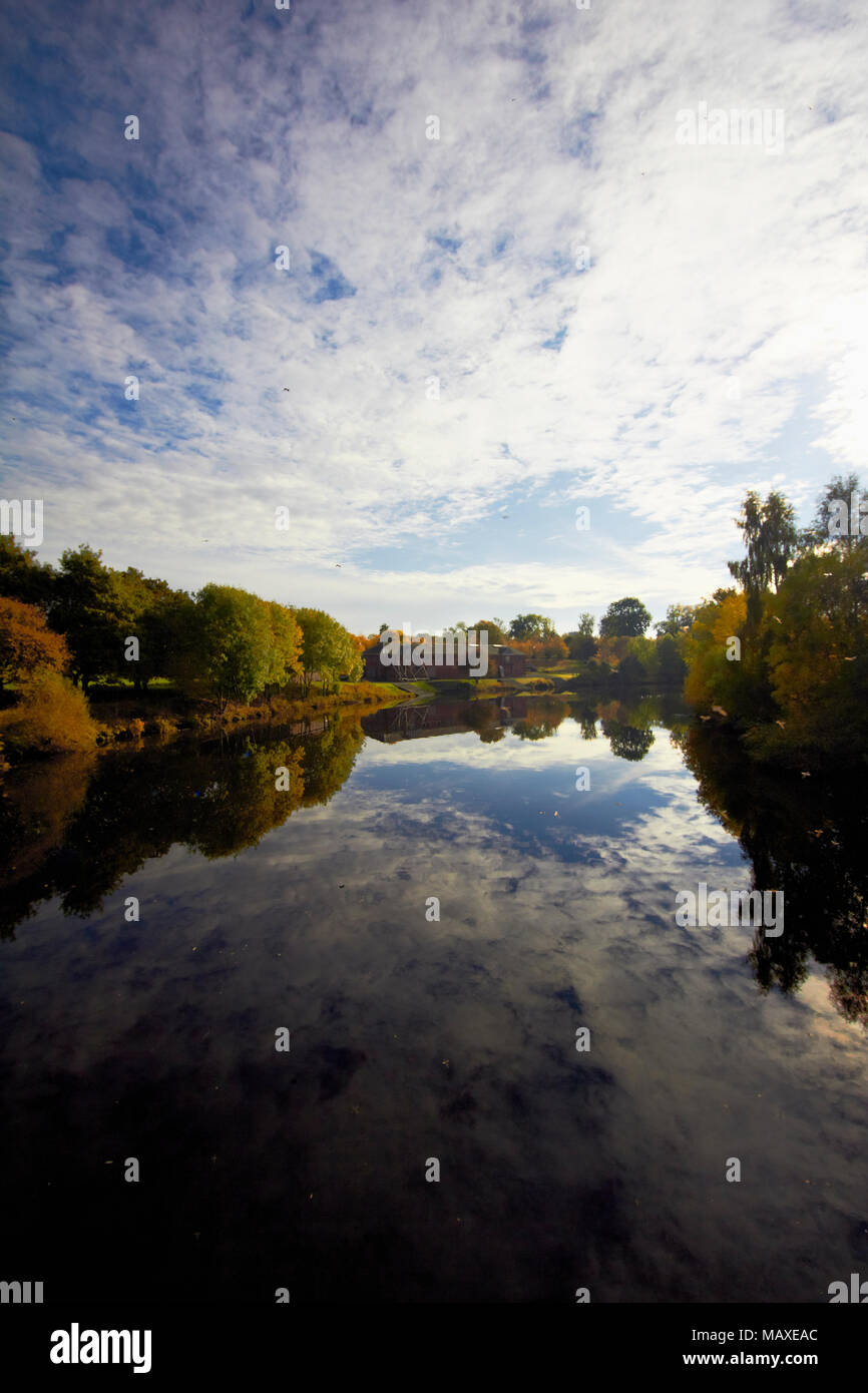 Glasgow Green, nécropole et les Barras Banque D'Images