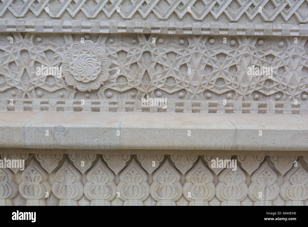 Détails de l'église en trois Hiérarques Iasi, Roumanie, un chef-d'œuvre architectural Banque D'Images