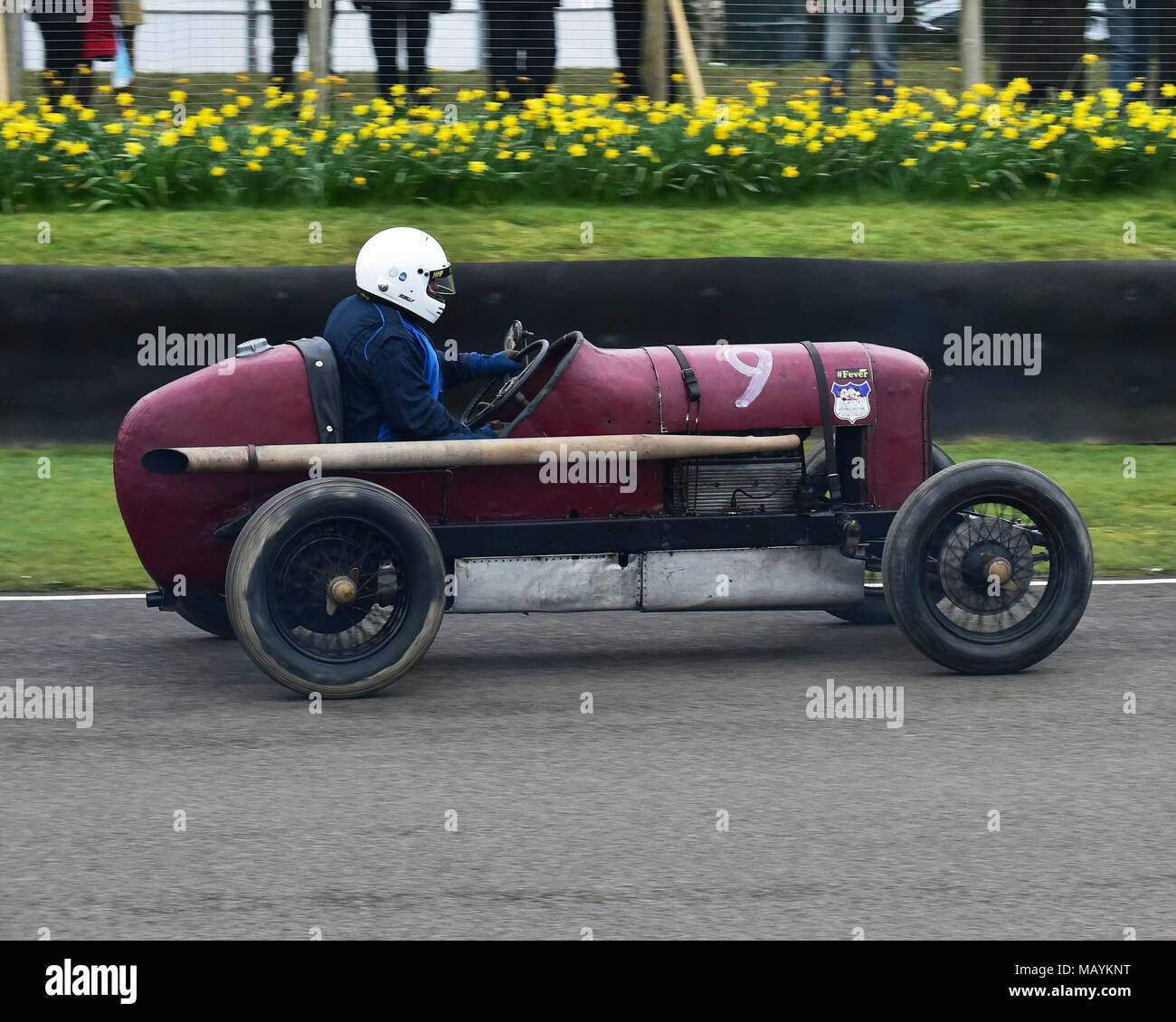 Nick Leston, Lovell Elkhart, Sprint Cup, renforcer la 76e réunion, les membres de l'Angleterre, Goodwood, mars 2018, Sussex, Autosport, voitures, course, circuit c Banque D'Images