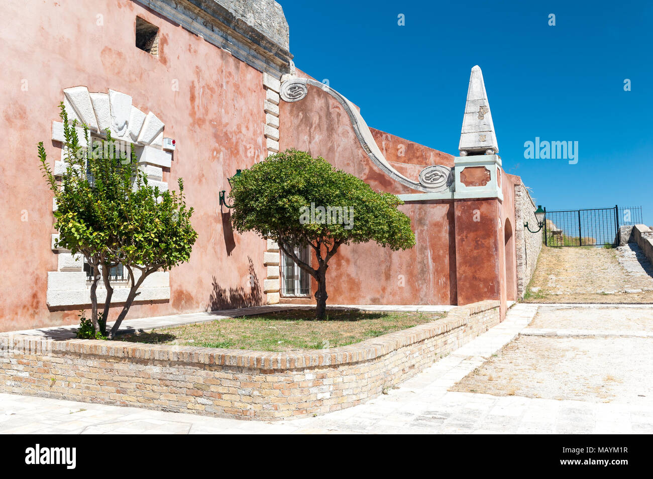 Ancienne forteresse de Corfou, îles Ioniennes, Grèce, Europe Banque D'Images