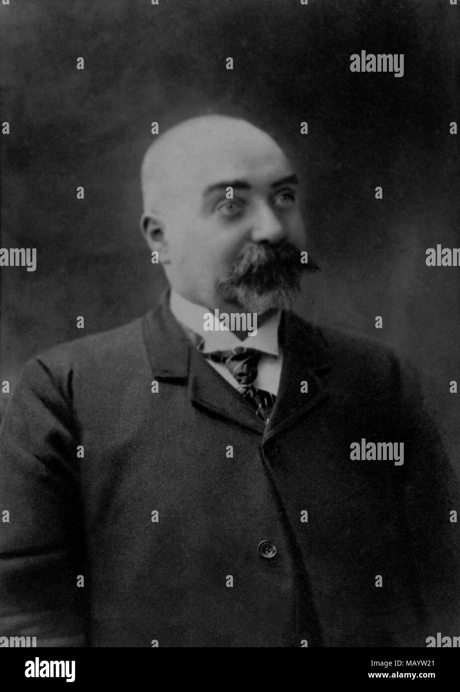 Portrait d'Alexandre Bérard (1859 - 1923) Docteur en Droit, administrateur de l'Ain - photographie par Anonyme Banque D'Images