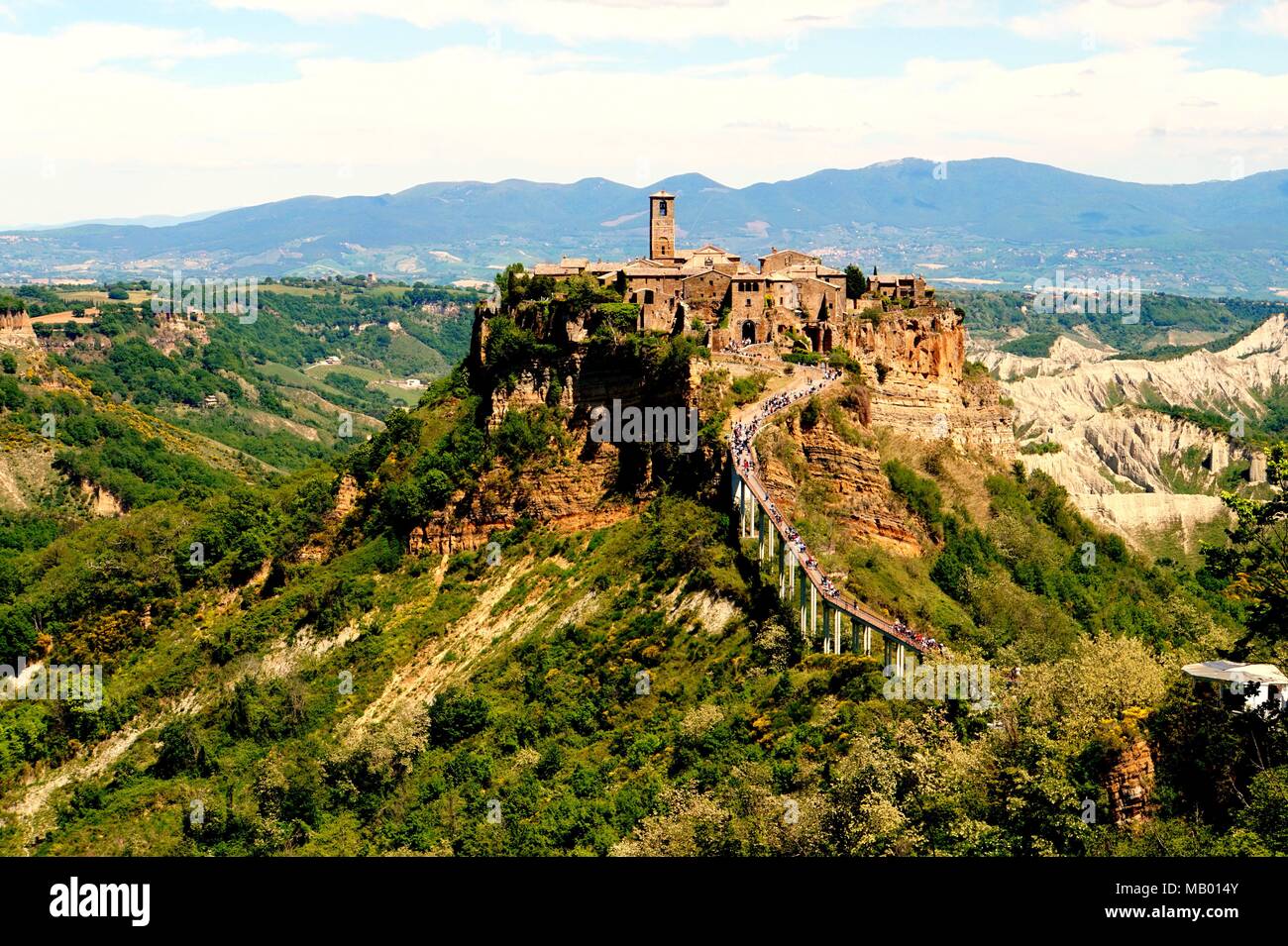 Civita de Bagnoregio Banque D'Images