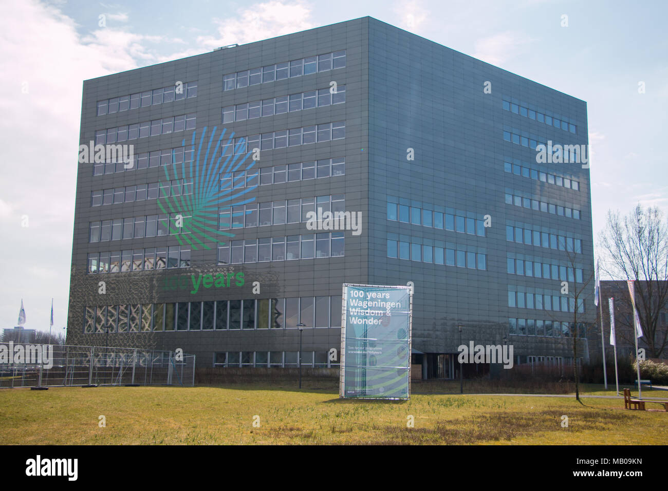 Bâtiment Orion, Wageningen University et recherche campus, Pays-Bas Banque D'Images