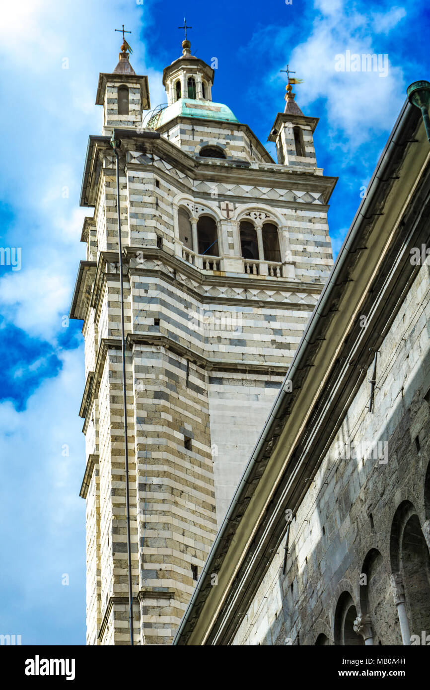 La Cathédrale de Gênes en Italie. La Cathédrale de Gênes est une