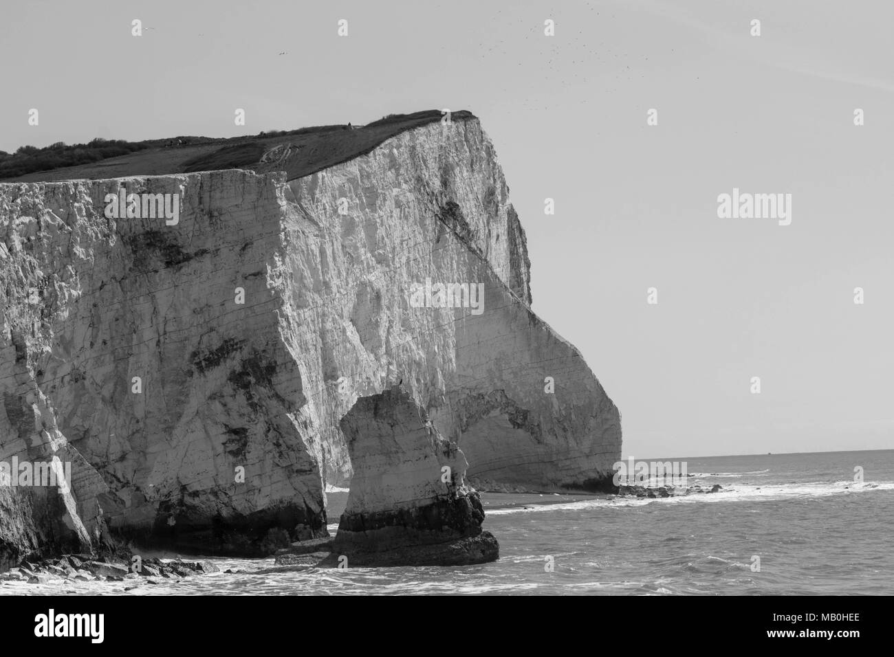 Falaises, Seaford Banque D'Images