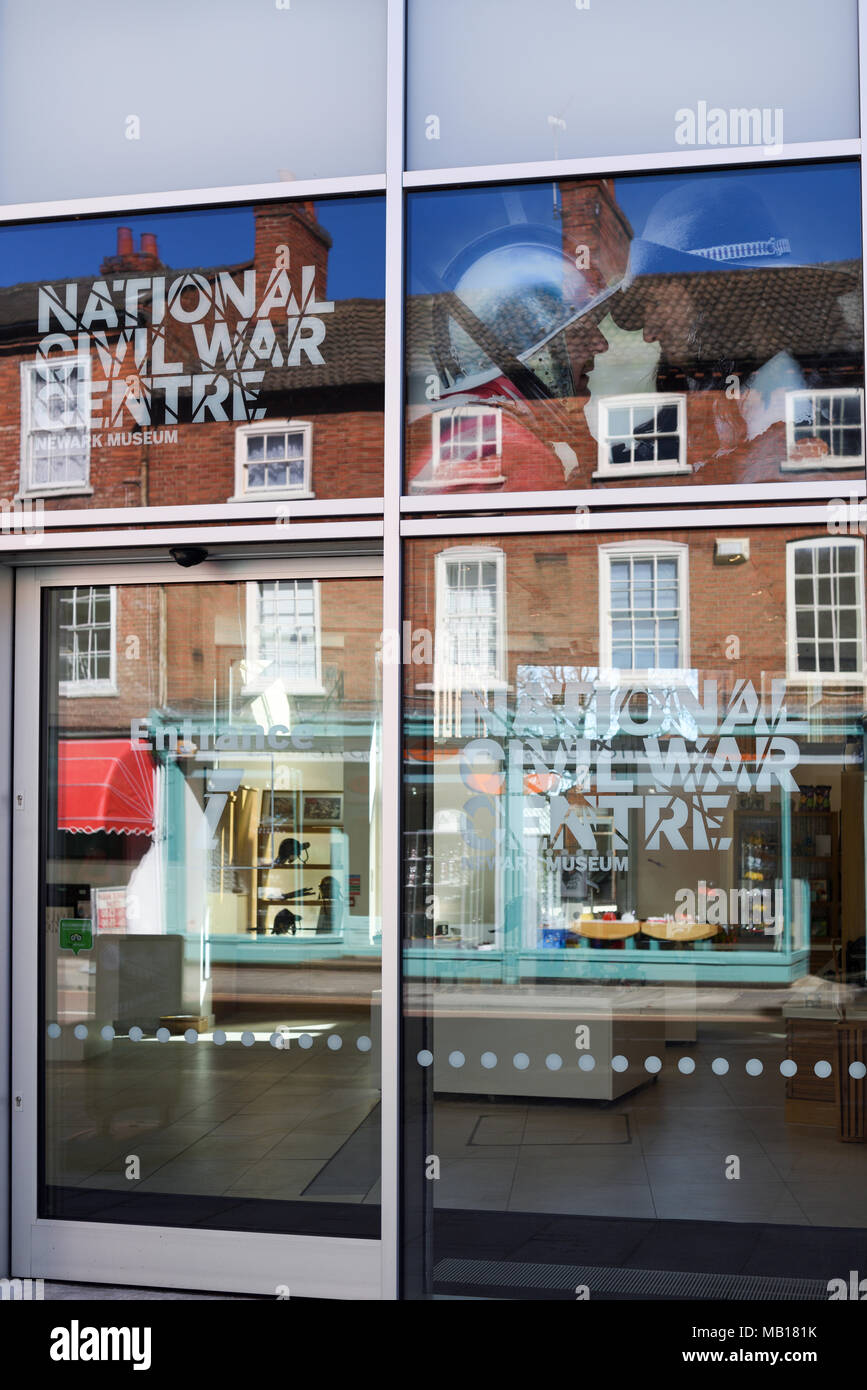 Centre National Civil War - Newark, Nottinghamshire, Angleterre. Banque D'Images
