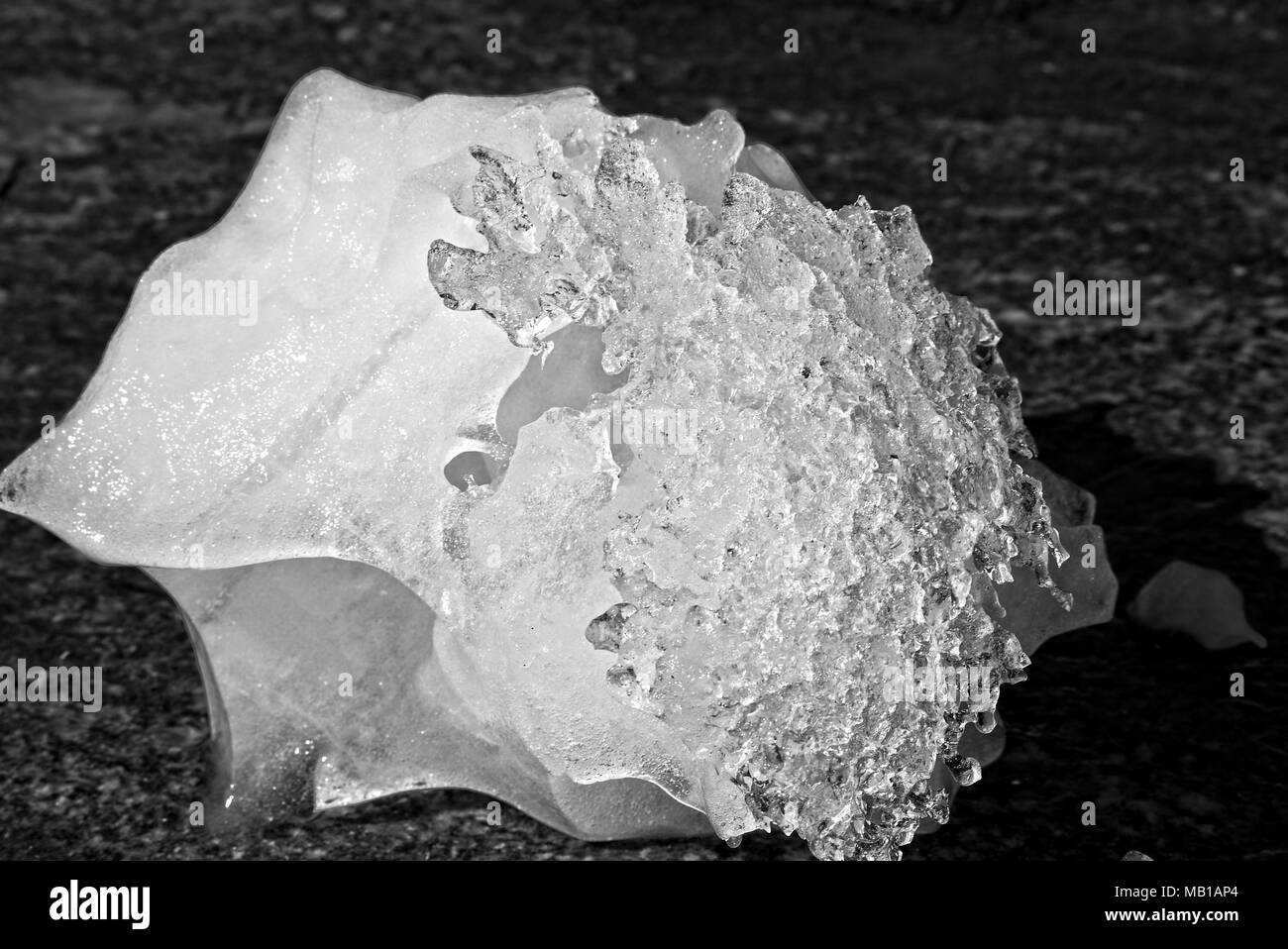 Ilulissat, Groenland, juillet | site du patrimoine mondial de l'| Impressions de la baie de Disko Kangia Jakobshavn | | Fjord glacé d'énormes icebergs dans la mer bleue Banque D'Images