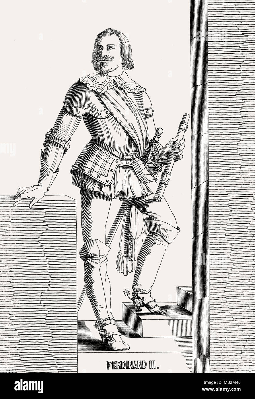 Ferdinand III, empereur romain germanique de 1637 à 1657 Banque D'Images