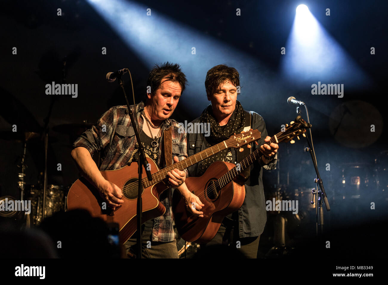 L'US-musicien et chanteur Eric Martin, Mr.Big vivent dans les Schüür Luzern, Suisse Banque D'Images