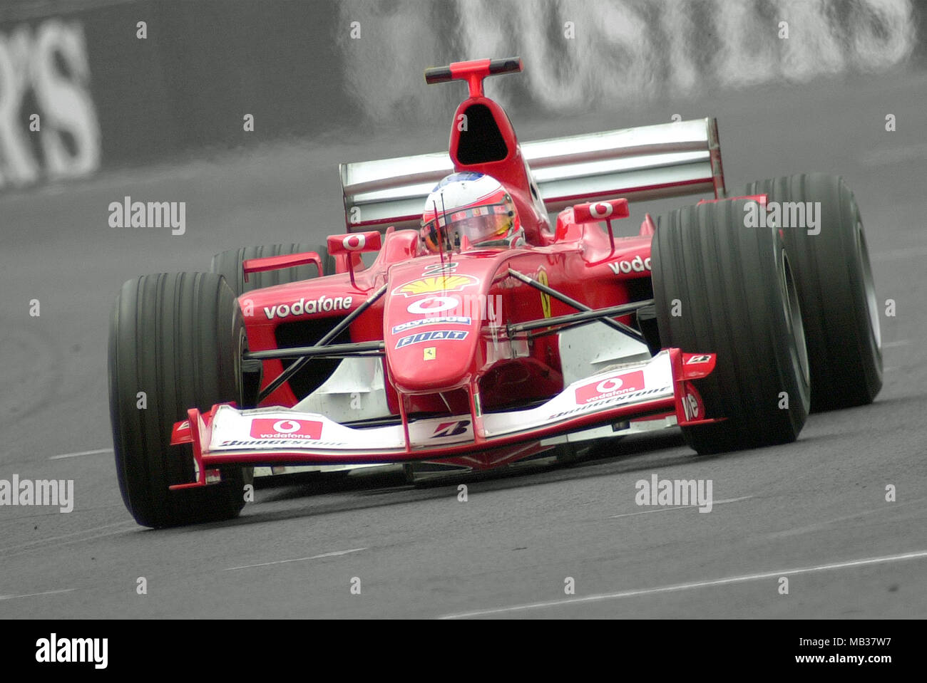 Rubens Barrichello Banque D'Images