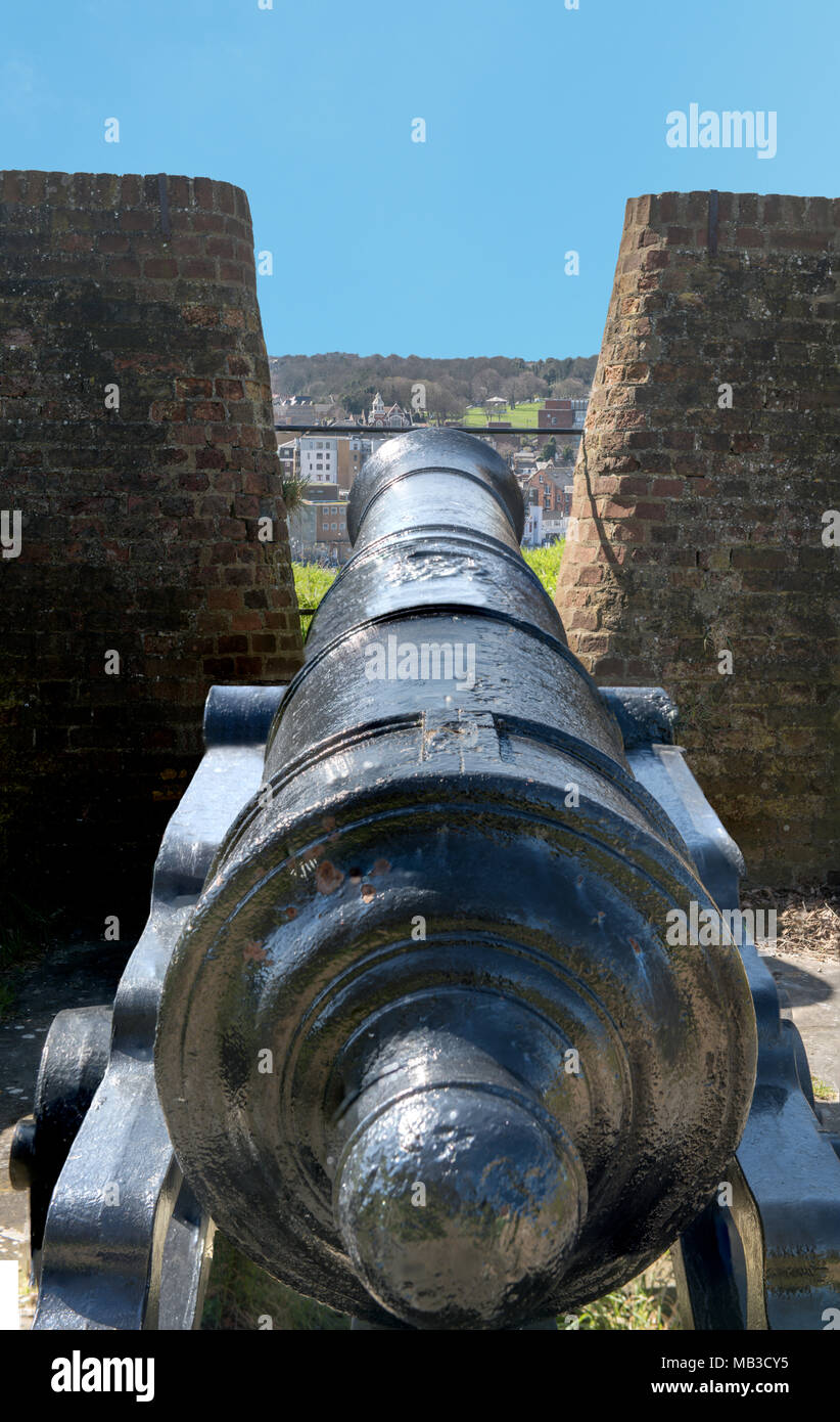 L'enrichissement du patrimoine Fort Amherst, Chatham Kent UK Banque D'Images