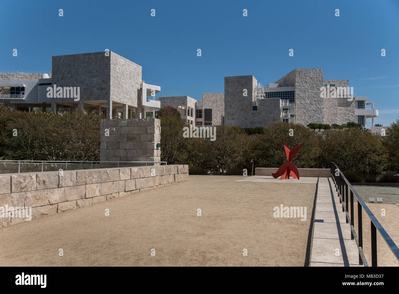 Le Getty Center Banque D'Images