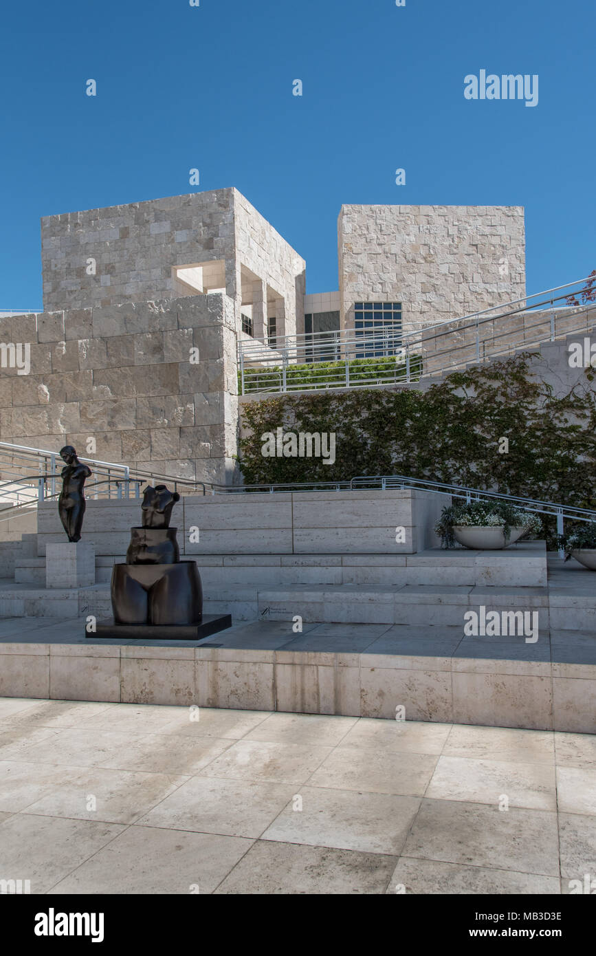 Le Getty Center Banque D'Images