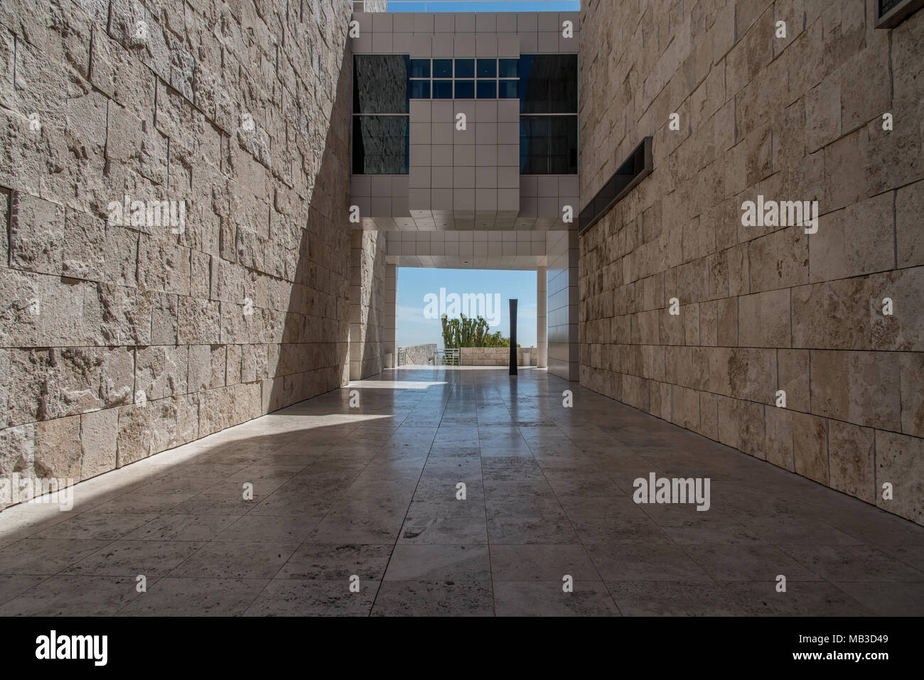 Le Getty Center Banque D'Images