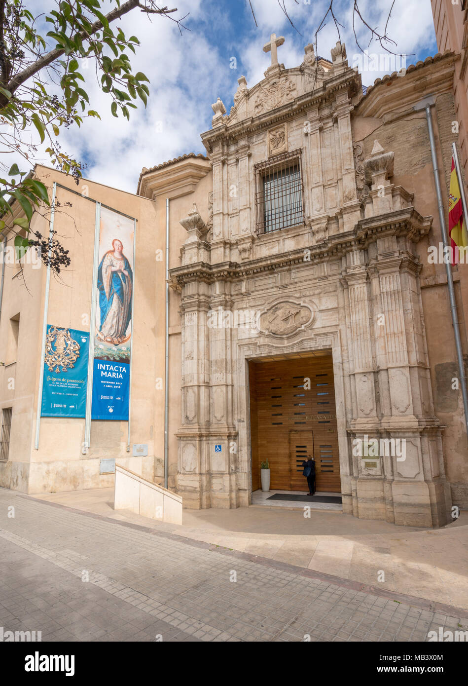 Musée des Beaux Arts à Valence Espagne Banque D'Images