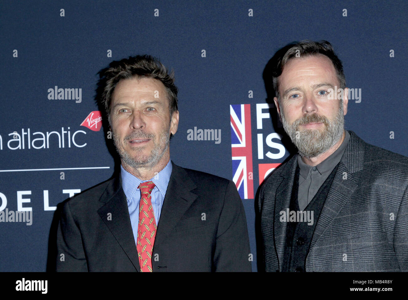 Film est une grande réception en l'honneur de la 90e candidats britanniques Awards tenue à La Résidence britannique - Arrivées avec : Andrew Douglas, Douglas Stuart Où : Los Angeles, California, United States Quand : 02 mars 2018 Credit : Nicky Nelson/WENN.com Banque D'Images