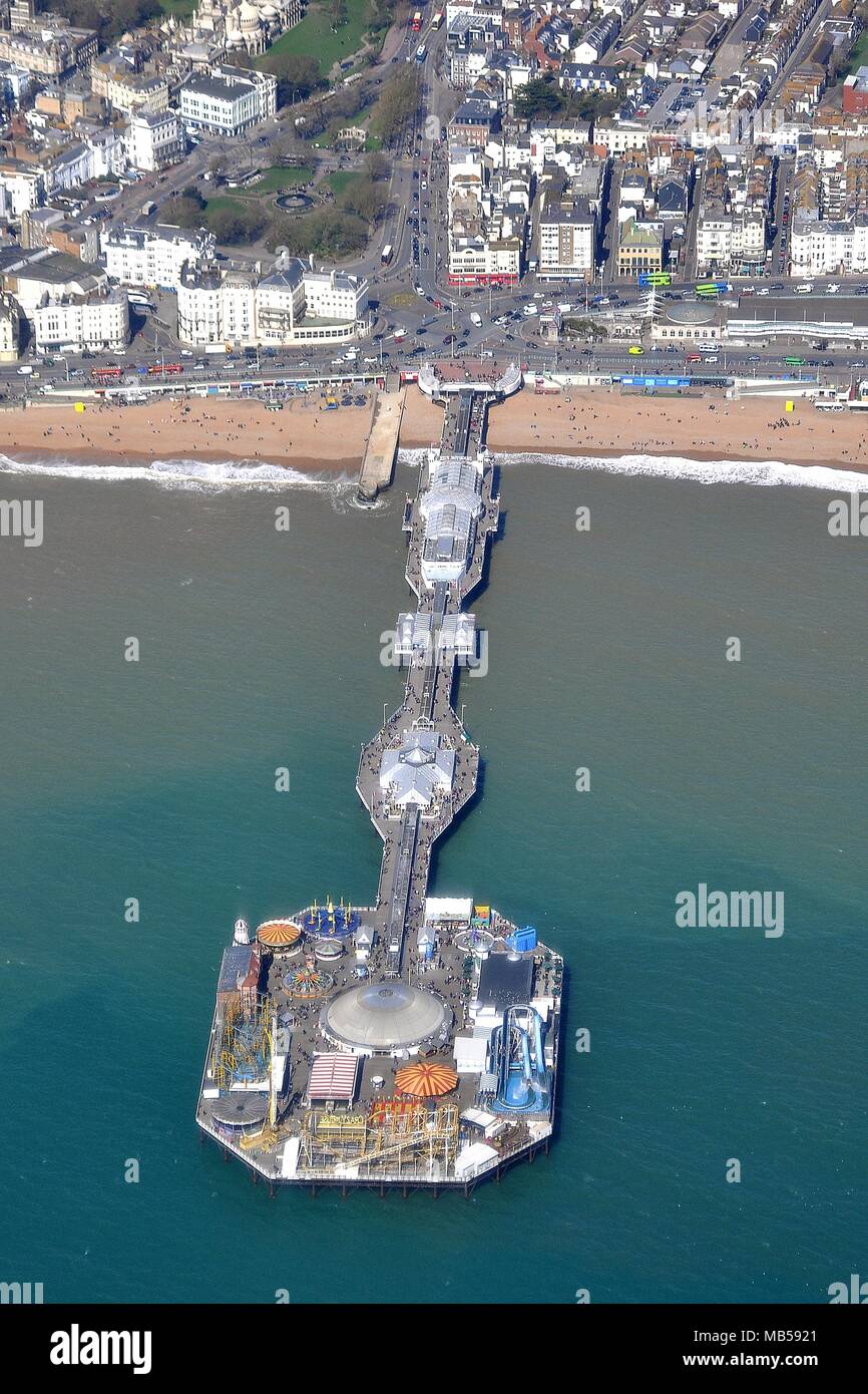 BRIGHTON PALACE PIER Banque D'Images