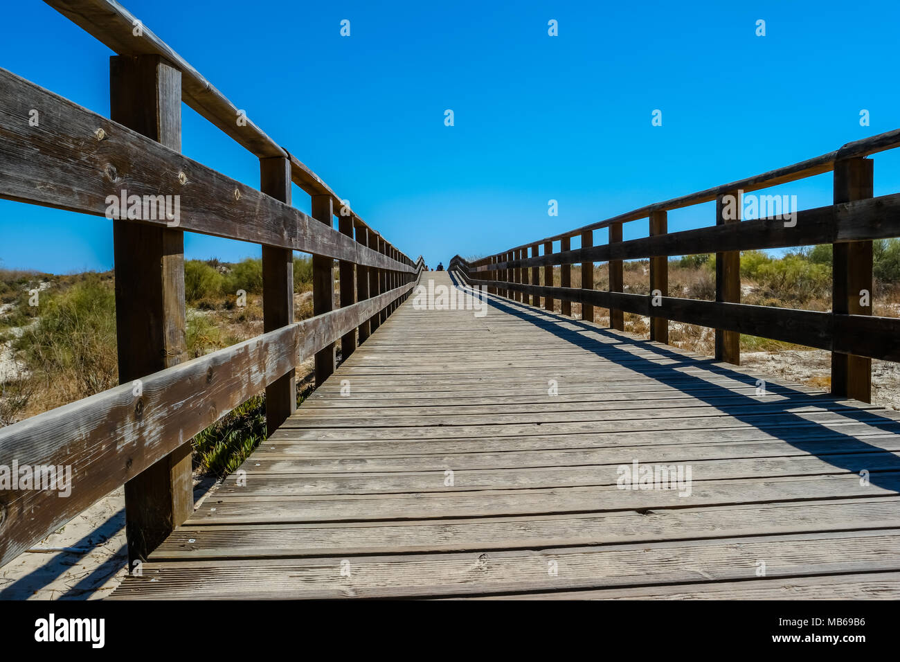 La promenade de la plage de Coffs Harbour. Banque D'Images