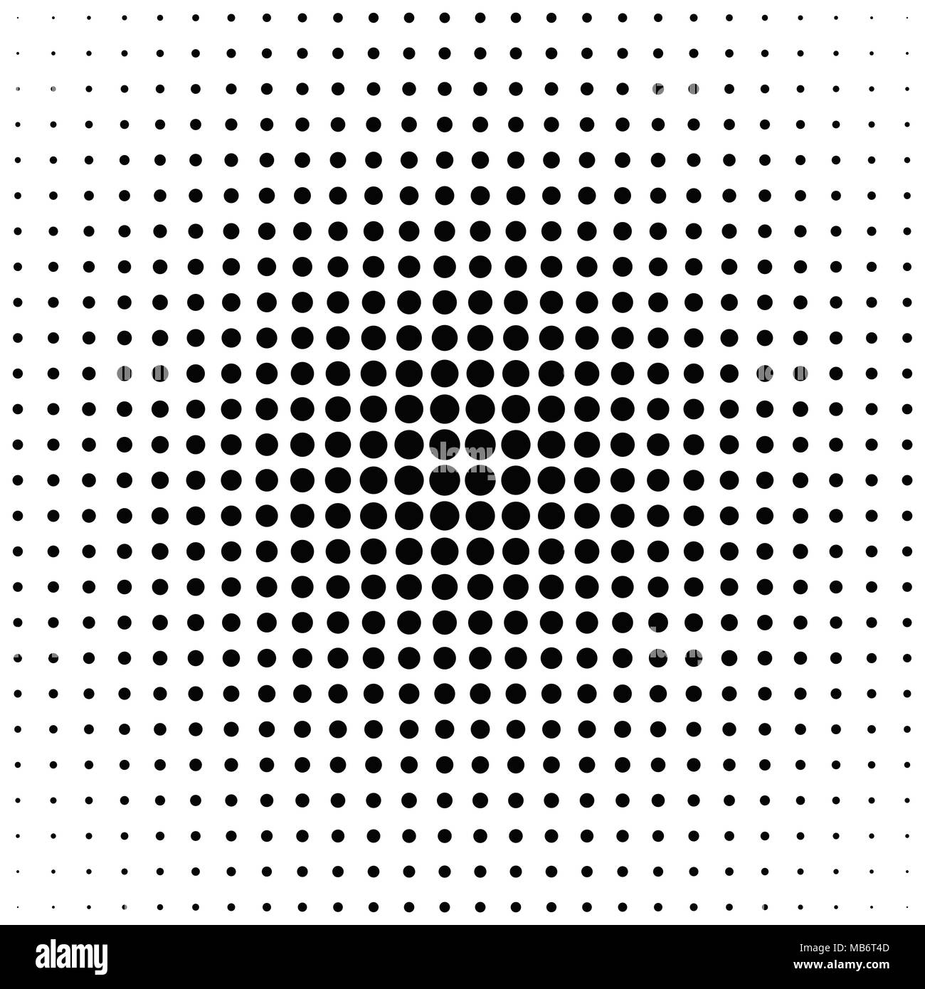 Demi-teinte rétro arrière-plan modèle motif pointillé Illustration de Vecteur