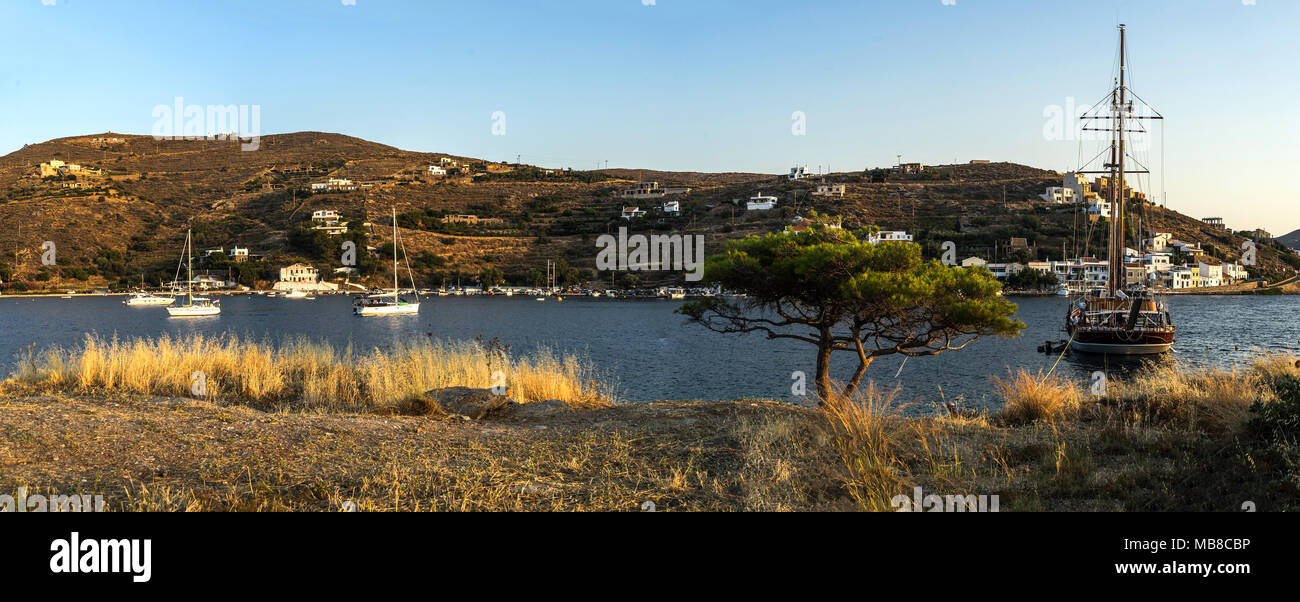 Îles grecques. Île de Kéa Banque D'Images