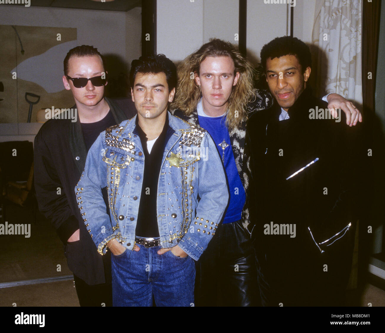BOY GEORGE et Culture club de Stockholm 1987 Banque D'Images
