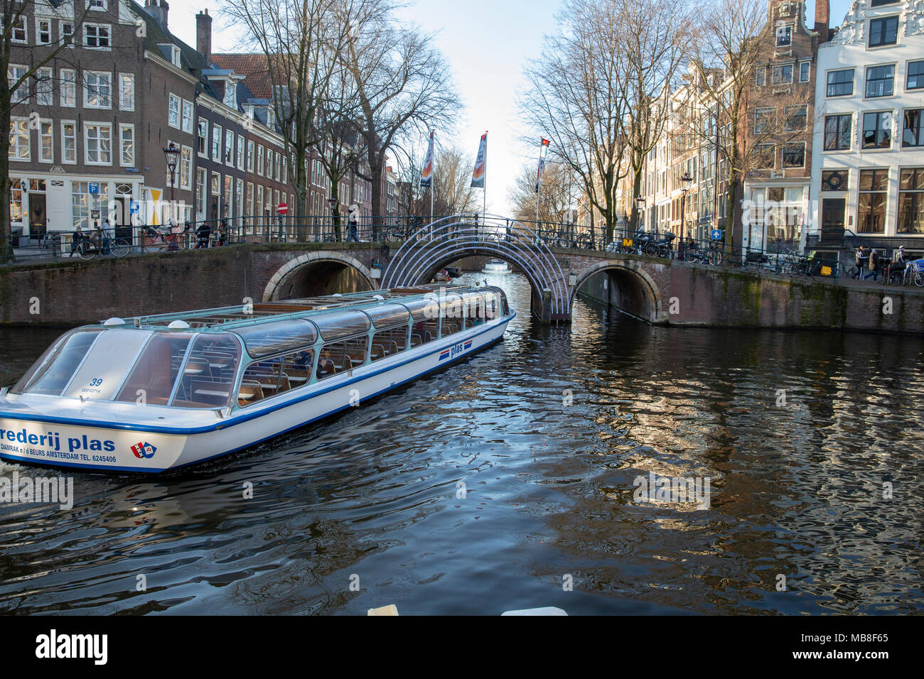 La documentation d'Amsterdam Banque D'Images