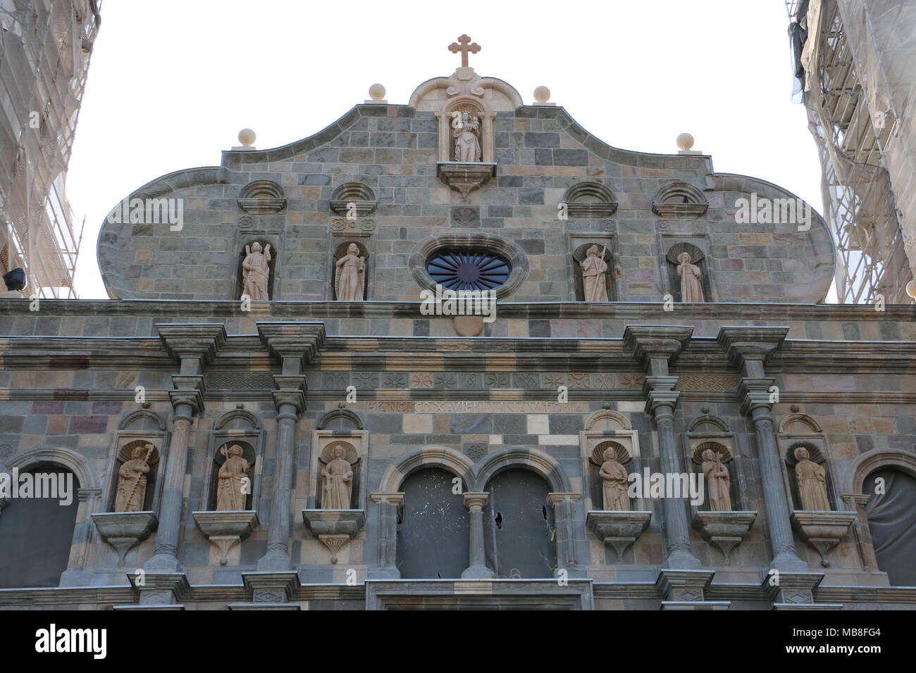 L'église Saint François à Panama City, au Panama. Casco Viejo 2018 Banque D'Images