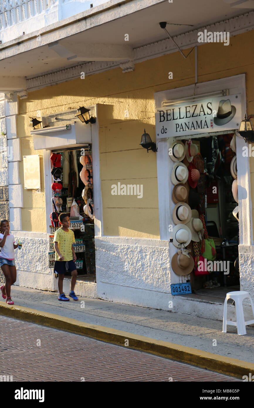 Casco Viejo shop Banque D'Images