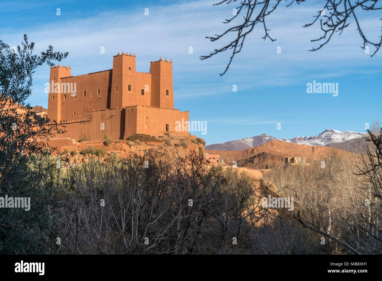 Im Dadestal Kasbah, Boumalne, Königreich Marokko, Afrika | Kasbah au Gorges du Dadès, Boumalne, Royaume du Maroc, l'Afrique Banque D'Images