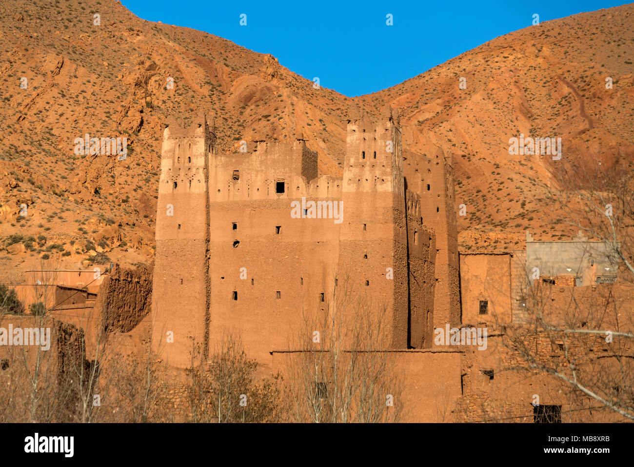 Im Dadestal Kasbah, Boumalne, Königreich Marokko, Afrika | Kasbah au Gorges du Dadès, Boumalne, Royaume du Maroc, l'Afrique Banque D'Images