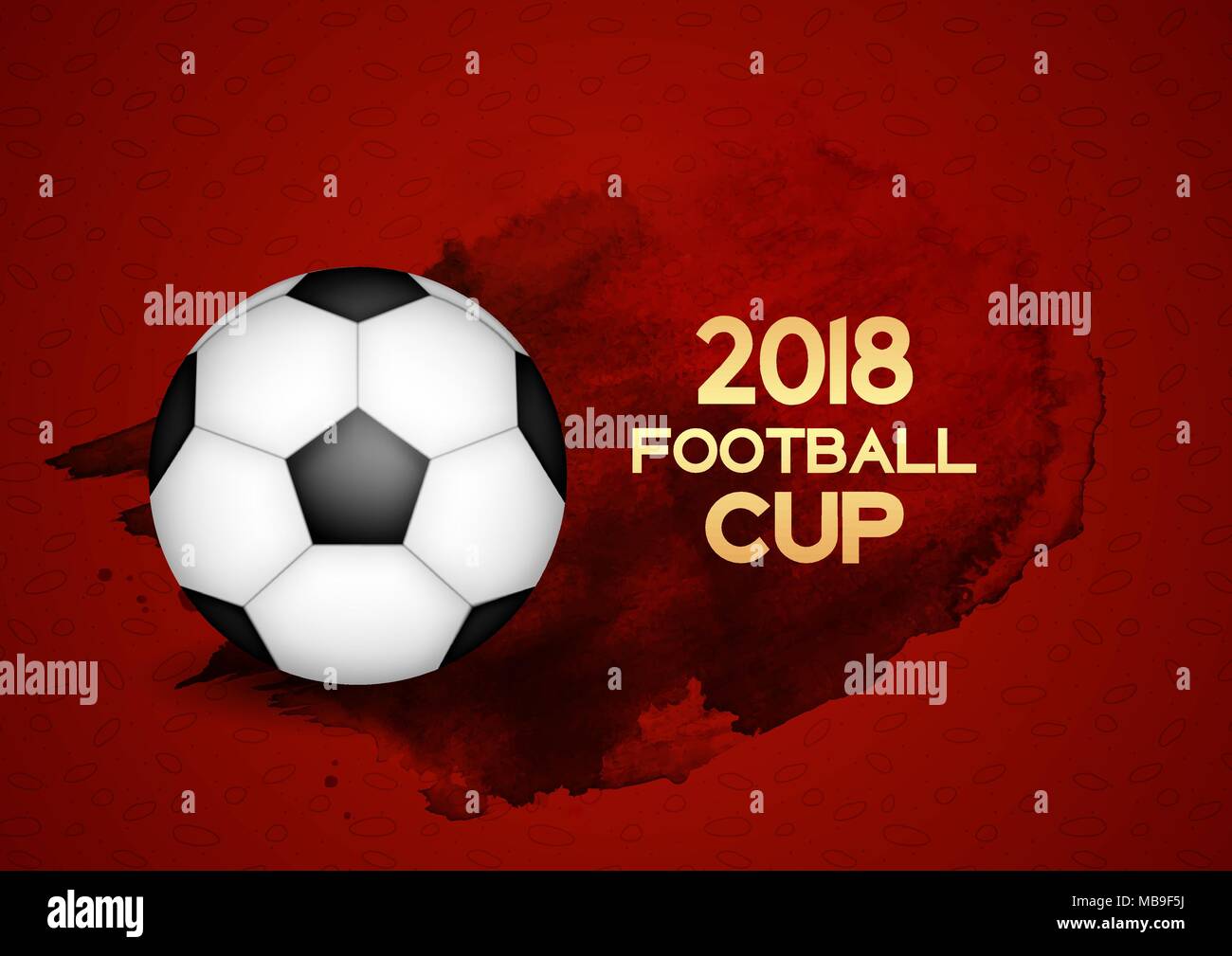 2018 Football Cup Sport Background Vector Illustration Illustration de Vecteur