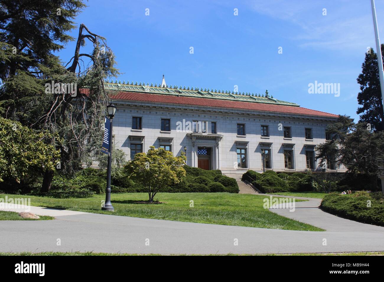 California Hall, Université de Californie, Berkeley Banque D'Images